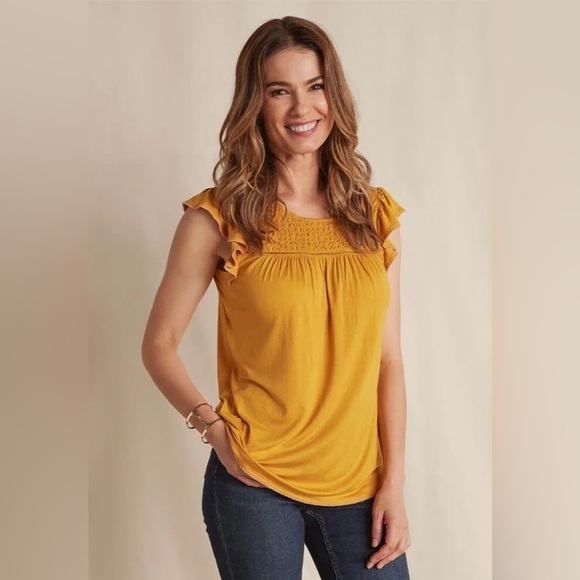 Matilda Jane Golden Hour Smocked Top - Picture 2 of 5